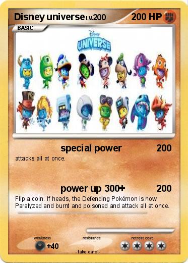 Pokemon Disney universe