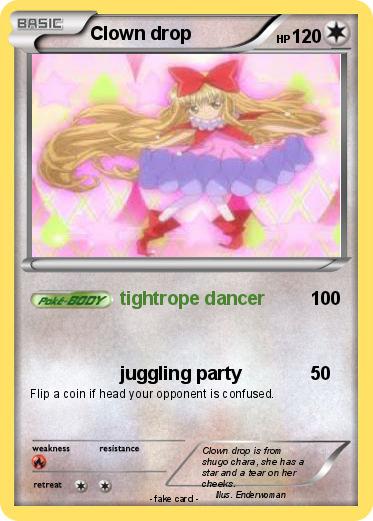 Pokemon Clown drop