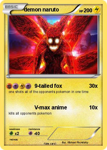 Pokemon demon naruto