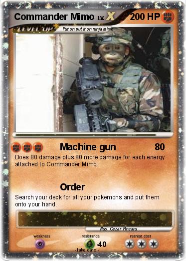 Pokemon Commander Mimo