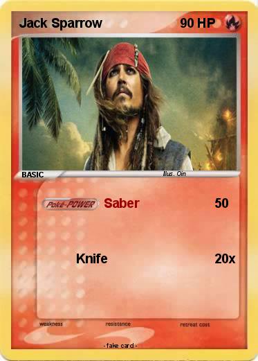 Pokemon Jack Sparrow
