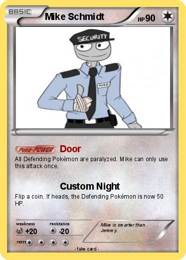 Pokemon Mike Schmidt