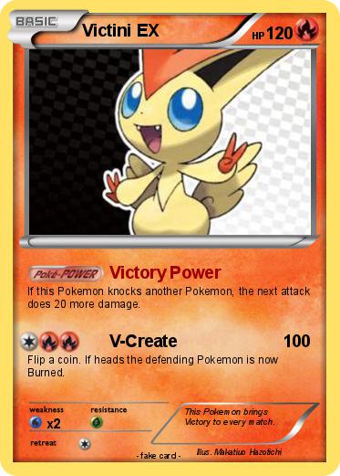 Pokemon Victini EX