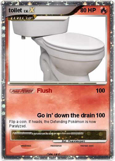 Pokemon toilet