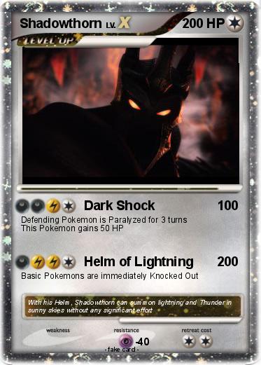 Pokemon Shadowthorn
