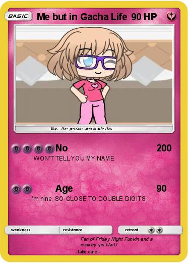 Pokemon Me but in Gacha Life