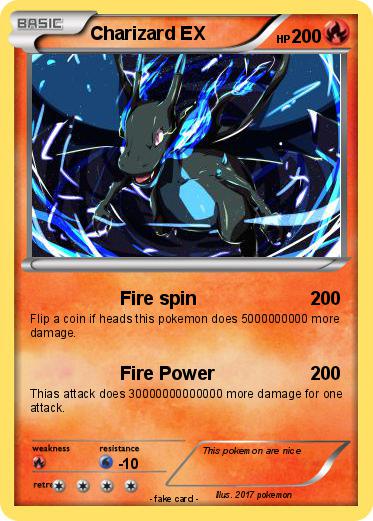 Pokemon Charizard EX