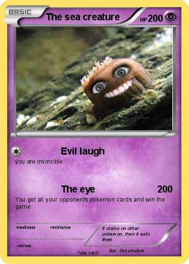 Pokemon The sea creature