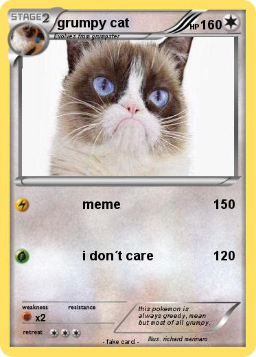 Pokemon grumpy cat