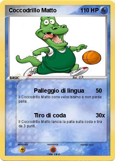 Pokemon Coccodrillo Matto