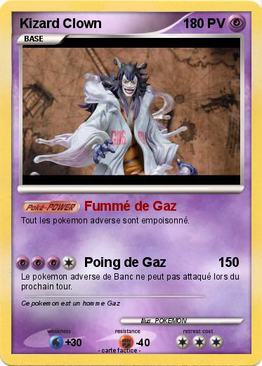 Pokemon Kizard Clown
