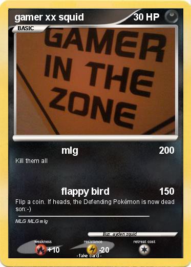 Pokemon gamer xx squid