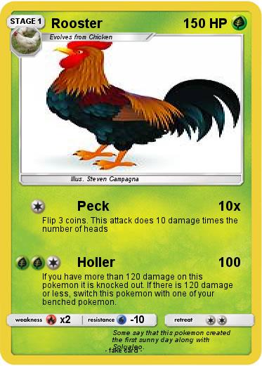 Pokemon Rooster