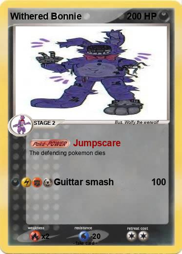 Pokemon Withered Bonnie