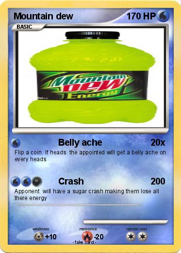 Pokemon Mountain dew