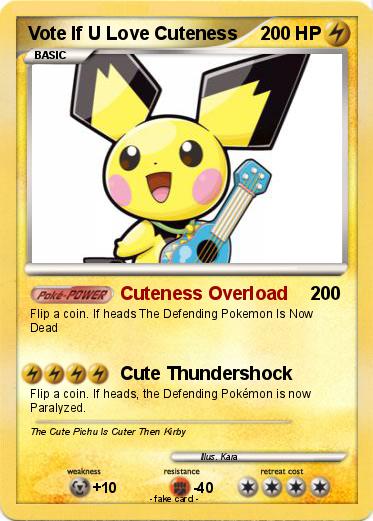 Pokemon Vote If U Love Cuteness