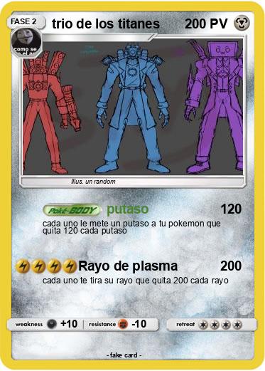 Pokemon trio de los titanes