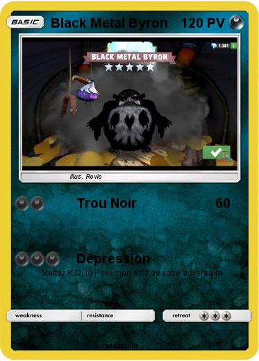 Pokemon Black Metal Byron
