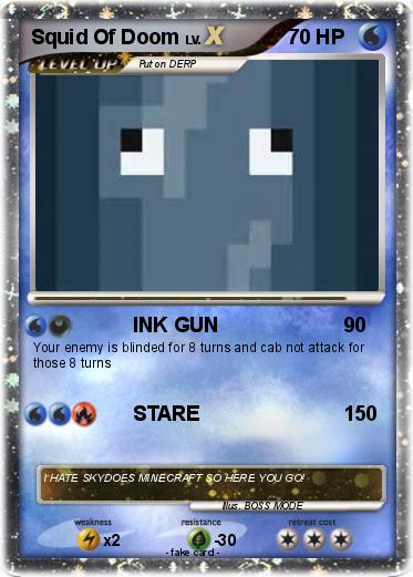 Pokemon Squid Of Doom