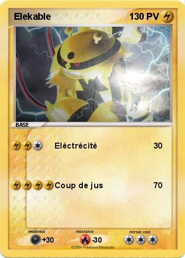 Pokemon Elekable