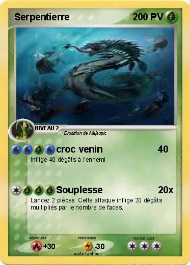 Pokemon Serpentierre