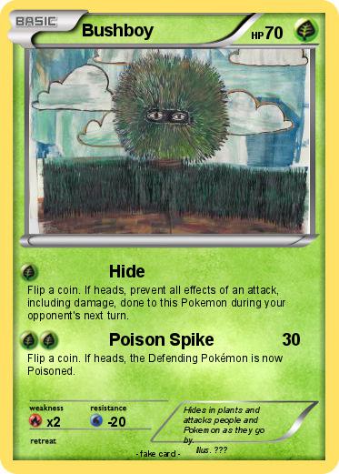 Pokemon Bushboy