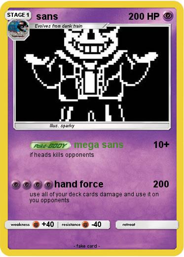 Pokemon sans