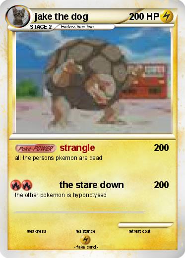 Pokemon jake the dog