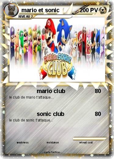 Pokemon mario et sonic