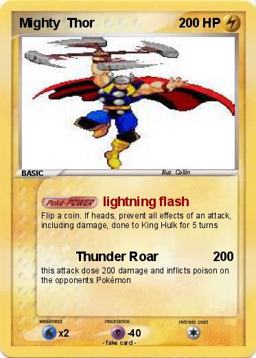 Pokemon Mighty  Thor