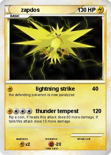 Pokemon zapdos