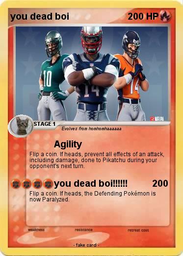 Pokemon you dead boi