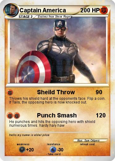Pokemon Captain America