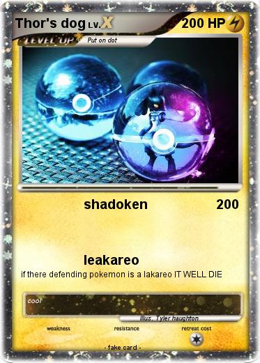 Pokemon Thor's dog
