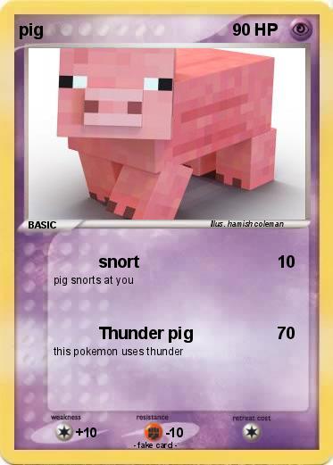 Pokemon pig