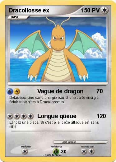 Pokemon Dracollosse ex