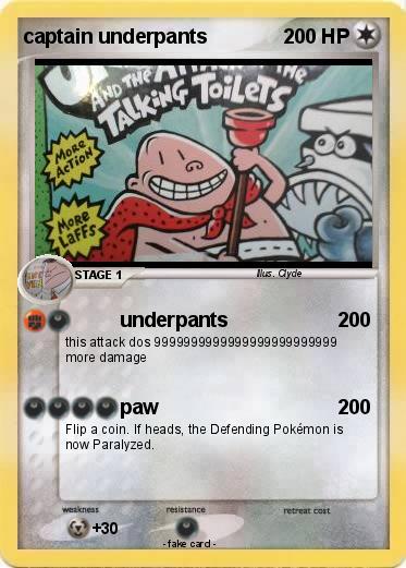 Pokemon captain underpants