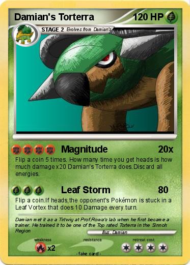Pokemon Damian's Torterra