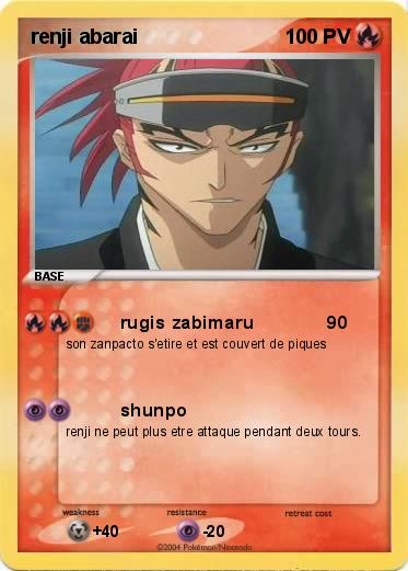 Pokemon renji abarai