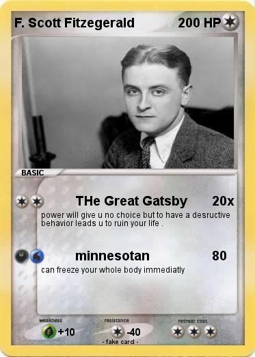 Pokemon F. Scott Fitzegerald