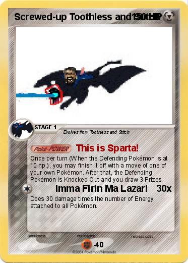 Pokemon Screwed-up Toothless and Stitch