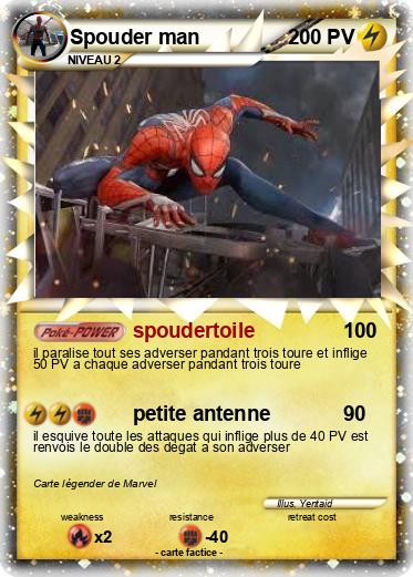 Pokemon Spouder man