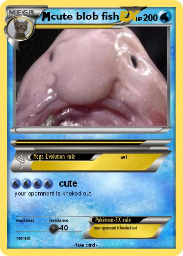 Pokemon cute blob fish