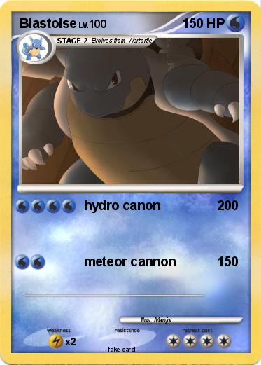 Pokemon Blastoise