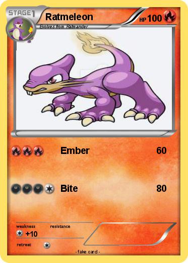 Pokemon Ratmeleon