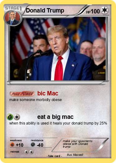 Pokemon Donald Trump