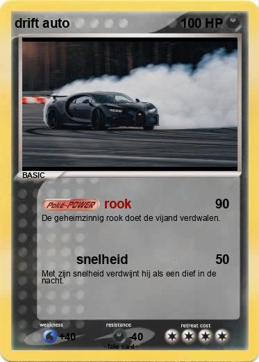 Pokemon drift auto