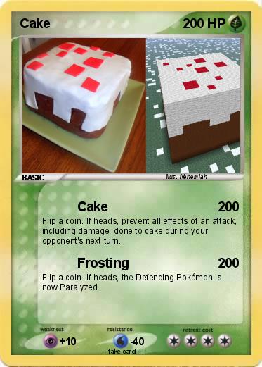 Pokemon Cake