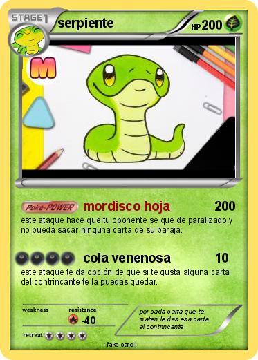 Pokemon serpiente