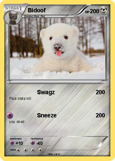 Pokemon Bidoof